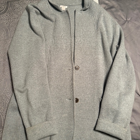 J Crew Sweater Jacket - Picture 1 of 2